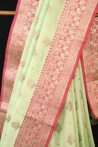 Banarasi Handloom Monga Silk Saree